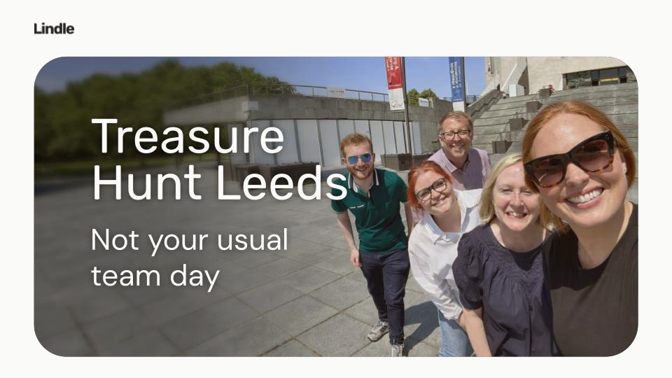Treasure Hunt Leeds - not your usual team day